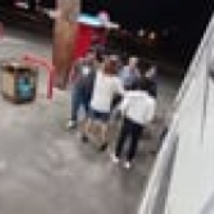 Preview thumbnail for YouTubers fight people outside their RV at a gas station