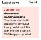 Preview thumbnail for SNAP benefits… UPDATE