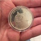 Preview thumbnail for Found my silver Doge from 2014. To the moon!🚀