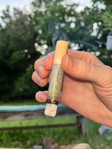 Preview thumbnail for Rolled up some fire this evening. I’ve been working on showing more tip lately 😈