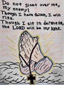 Preview thumbnail for I started believing in god a little over a week ago. For so long I was faithless and empty. I bought a bible and am praying to Jesus to forgive me. I need to change my life for the better and I know I need Jesus. Here is a picture I drew today. I’m glad to be a new part of this group.