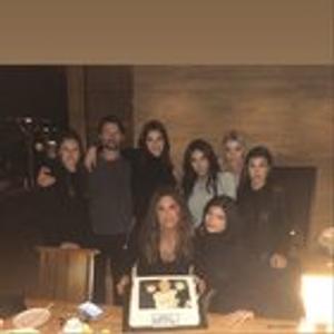 Preview thumbnail for Kim, Kylie, Kendall &amp; Kourtney at Caitlyn’s 70th birthday dinner. Khloe and Kris noticeably (and unsurprisingly!) absent