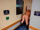 Preview thumbnail for Dared to strip on the way down to breakfast, right next to the lifts! (F)