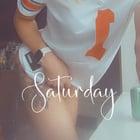 Preview thumbnail for First OSU game … I think I look good in a jersey 😏