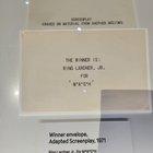 Preview thumbnail for Went to the Academy of Motion Picture Museum today, and saw something interesting