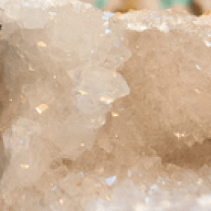 Preview thumbnail for Found a double terminated quartz crystal in a break your own geode kit