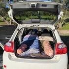 Preview thumbnail for First camping trip sleeping in the car went pretty well