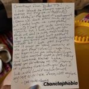 Preview thumbnail for Writing a letter to someone I met traveling