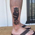 Preview thumbnail for Any owl fans? Done by Shawn Paradis at Outdoor Traditions Tattoo