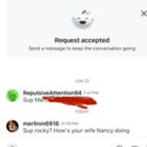 Preview thumbnail for Really kills the vibe when people go out of there way to find personal information about u and try to use it against u on this app. 🚩 watch out for this guy on swinging pages