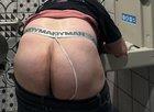 Preview thumbnail for Finally found a good use for baby changer in the men’s room! See you on break buddy!