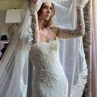 Preview thumbnail for peek a boo lace was a hit ❤️ officially married!!