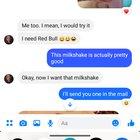 Preview thumbnail for Guys suprise your significant others with something whenever you get a chance. It will litterally make their day and make the distance feel non existent. When she wants a milkshake she gets a milkshake.