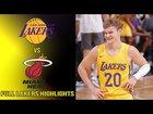 Preview thumbnail for Lakers vs Heat | Lakers Highlights | 2021 NBA Summer League