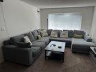 Preview thumbnail for Moving Sale - Couch, TV, Table, Shelves, Entertainment Center and more
